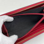 Gucci GG Pattern Zip Around Wallet Snake Beige — view 7
