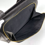 Chanel CC Logo Tote Shoulder Bag Leather Black — view 8