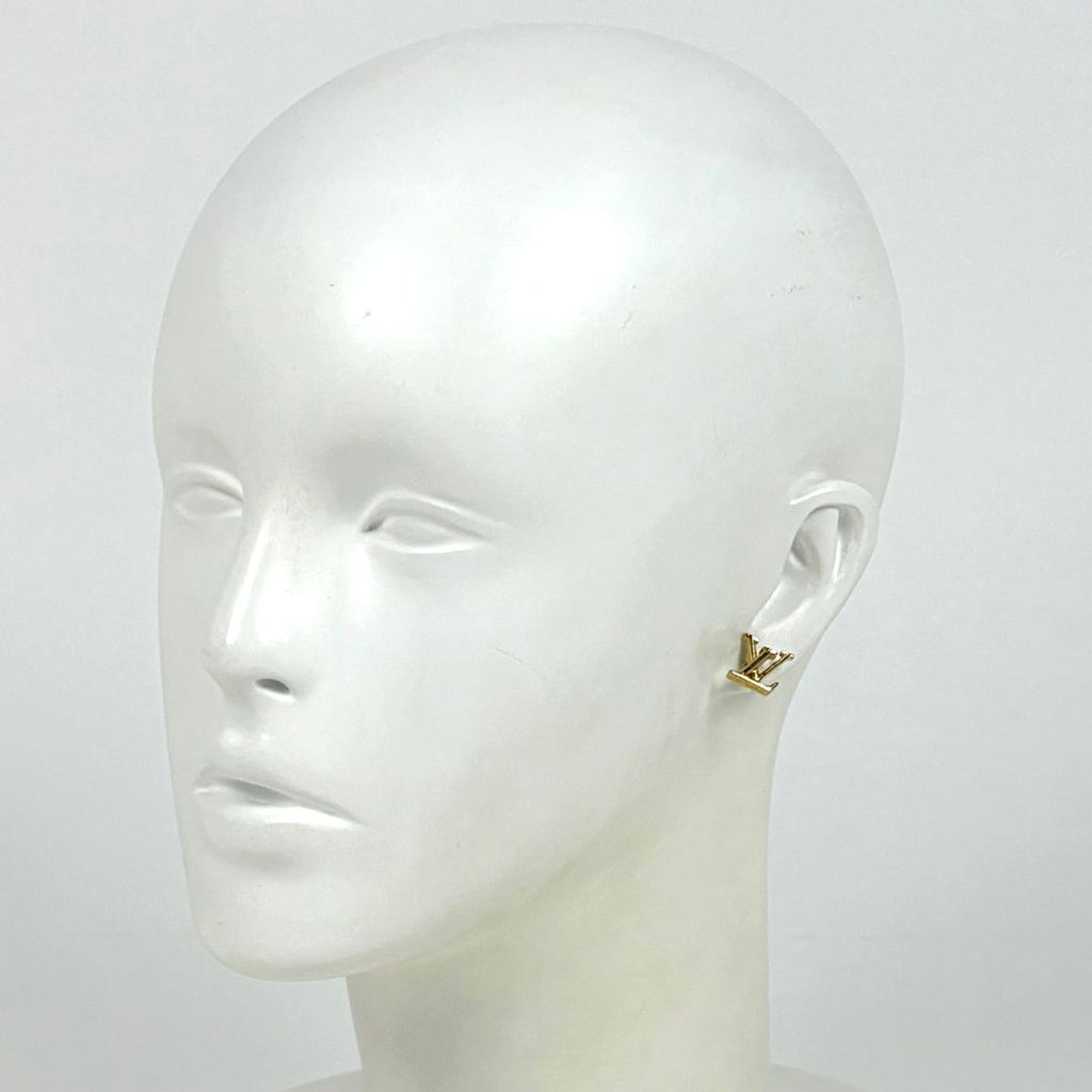 Louis Vuitton LV Iconic Earrings Gold Plated — view 4