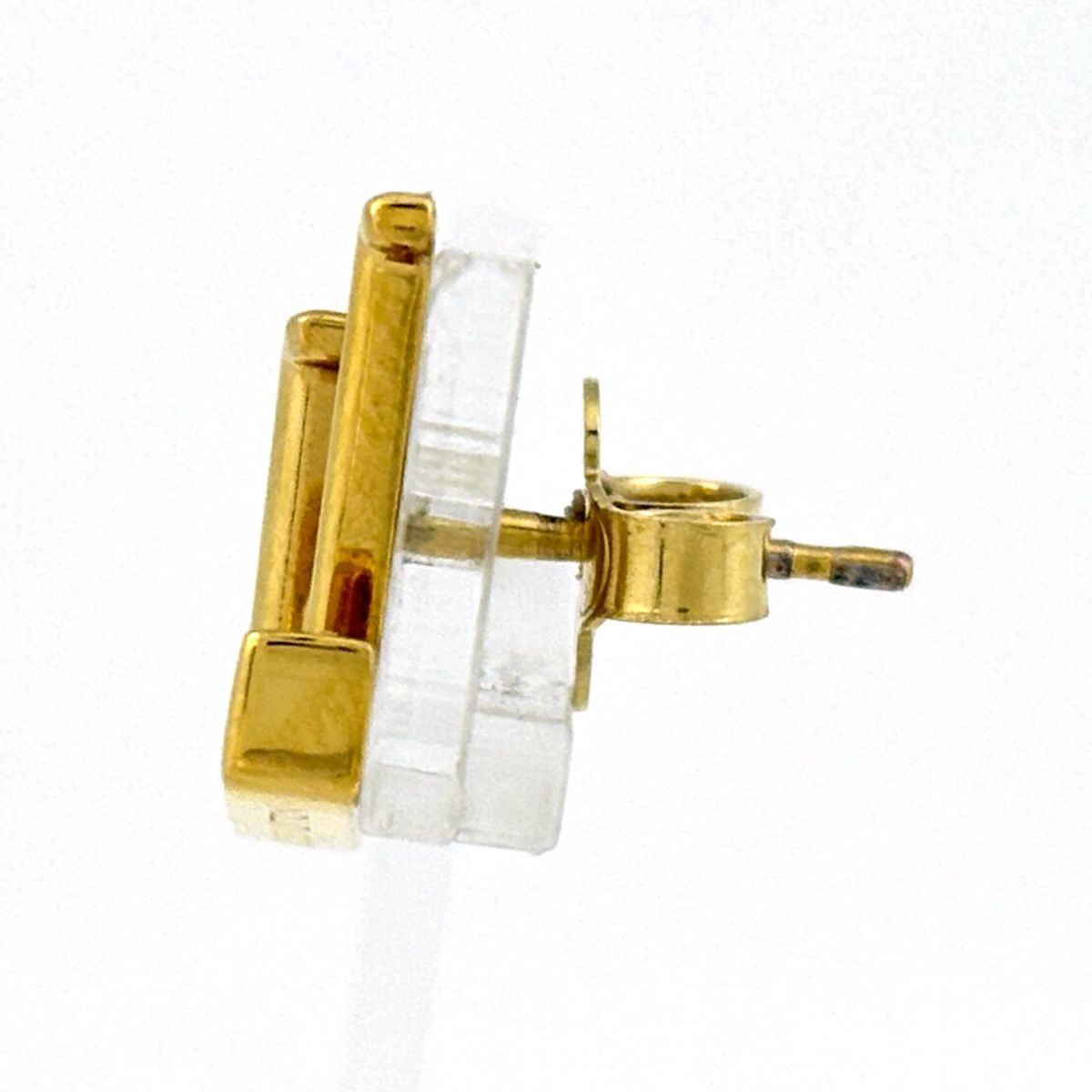 Louis Vuitton LV Iconic Earrings Gold Plated — view 2