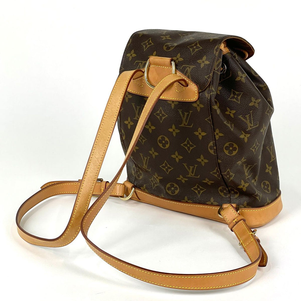 Louis Vuitton Montsouris Backpack Monogram Brown — view 2