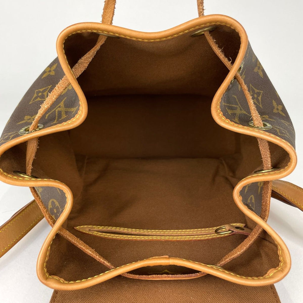 Louis Vuitton Montsouris Backpack Monogram Brown — view 9