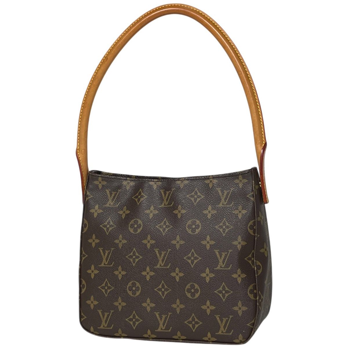 Louis Vuitton Looping Shoulder Bag Monogram Brown