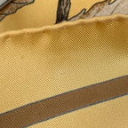 Hermes Carre 90 Casse Noisette Nutcracker Scarf Silk Yellow Multicolor — view 4