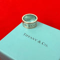 Tiffany & Co Wide Atlas Ring 925 Sterling Silver