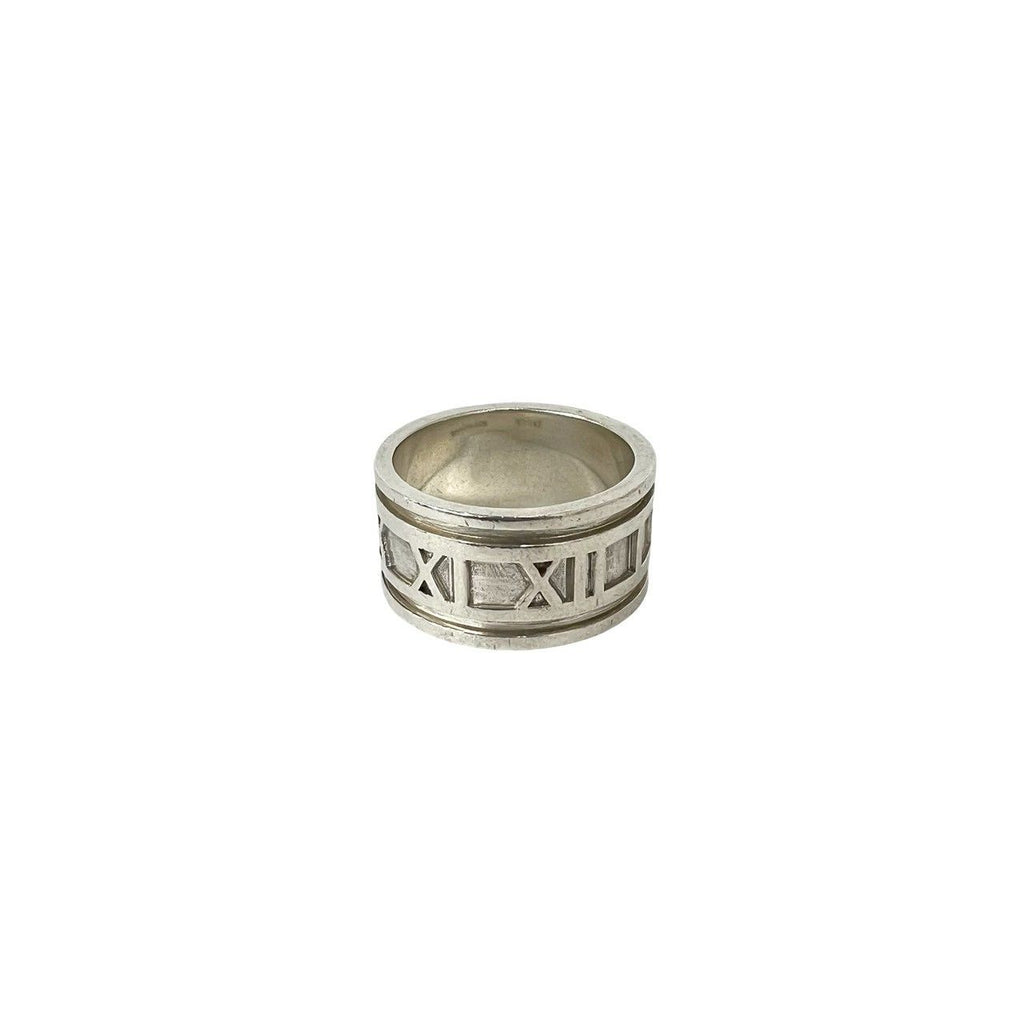 Tiffany & Co Wide Atlas Ring 925 Sterling Silver — view 4