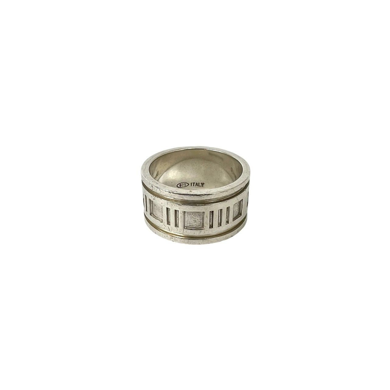 Tiffany & Co Wide Atlas Ring 925 Sterling Silver — view 3