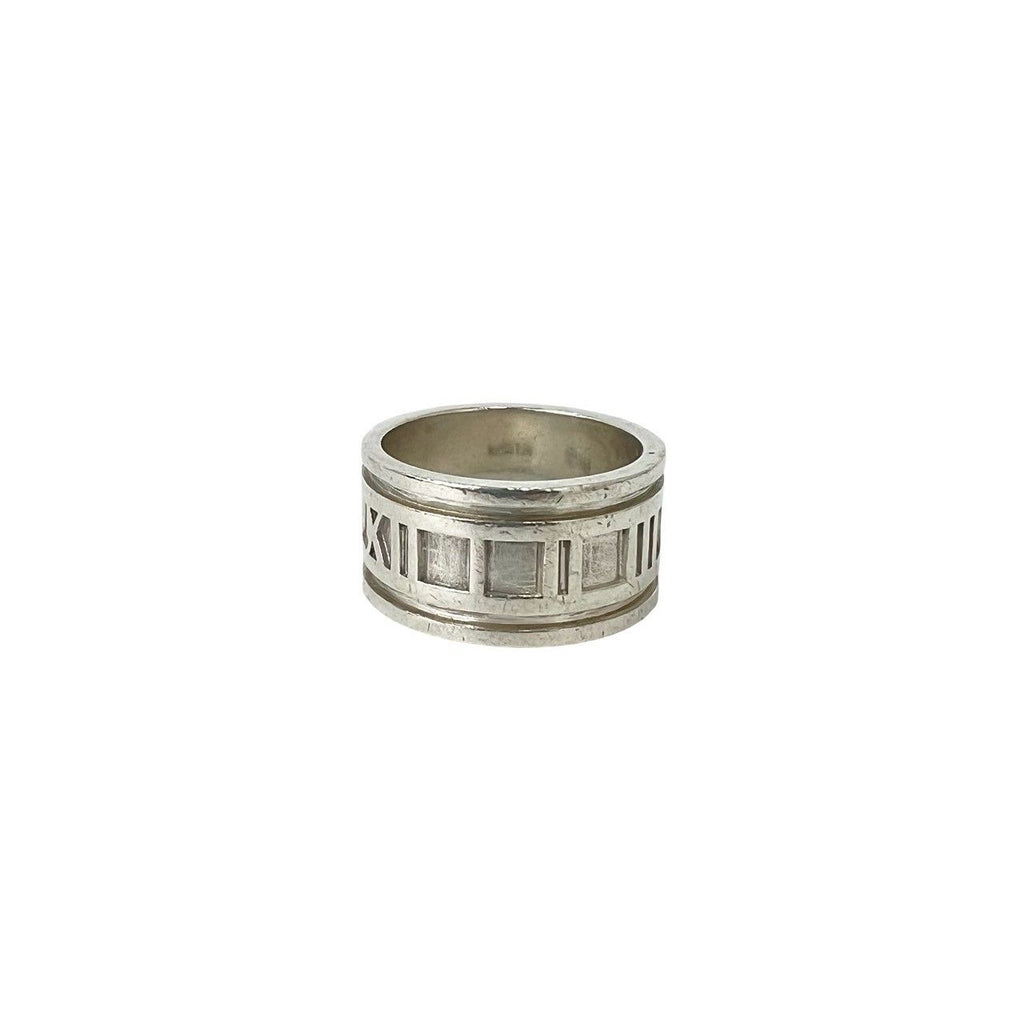 Tiffany & Co Wide Atlas Ring 925 Sterling Silver — view 5