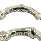 Tiffany & Co Vintage Bamboo Ring 925 Sterling Silver — view 3