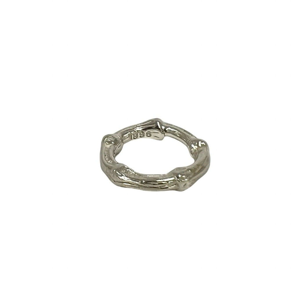 Tiffany & Co Vintage Bamboo Ring 925 Sterling Silver — view 6