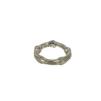 Tiffany & Co Vintage Bamboo Ring 925 Sterling Silver — view 6