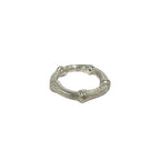 Tiffany & Co Vintage Bamboo Ring 925 Sterling Silver — view 4