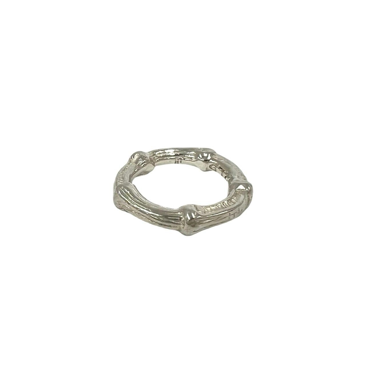 Tiffany & Co Vintage Bamboo Ring 925 Sterling Silver — view 4