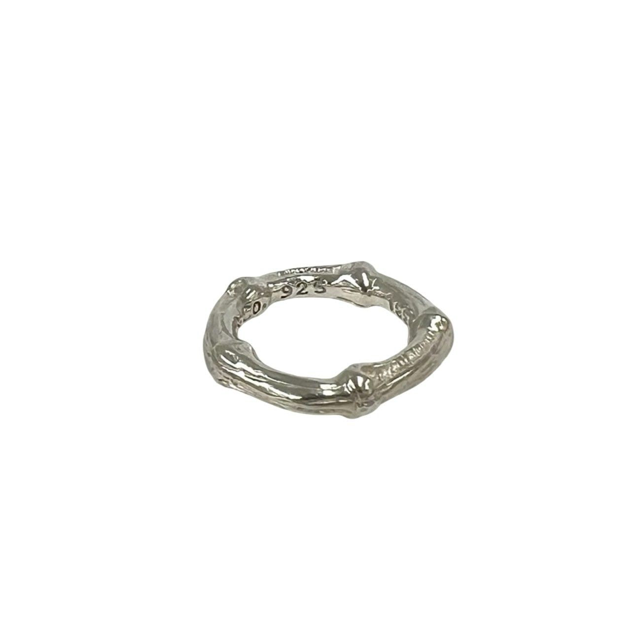 Tiffany & Co Vintage Bamboo Ring 925 Sterling Silver — view 5