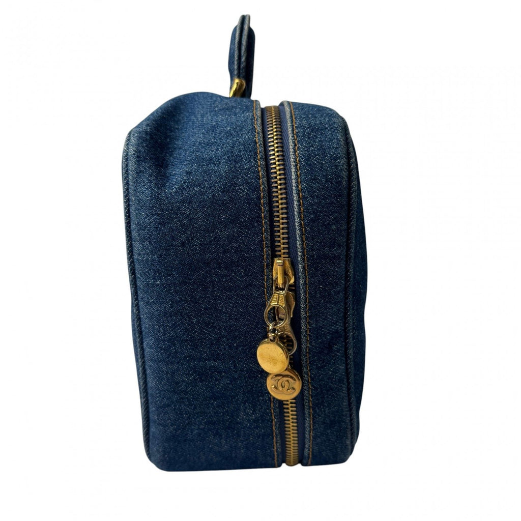 Chanel Denim Vanity 2-Way Shoulder — view 4