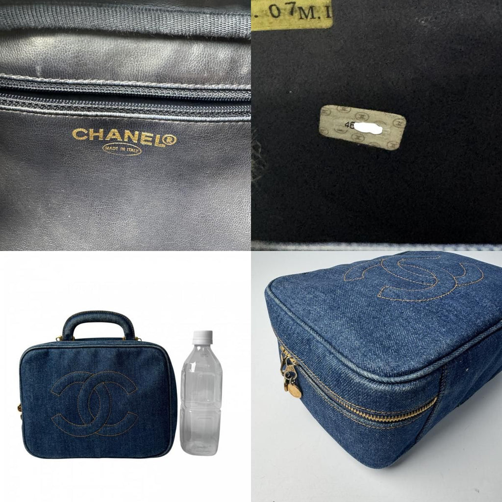 Chanel Denim Vanity 2-Way Shoulder — view 8