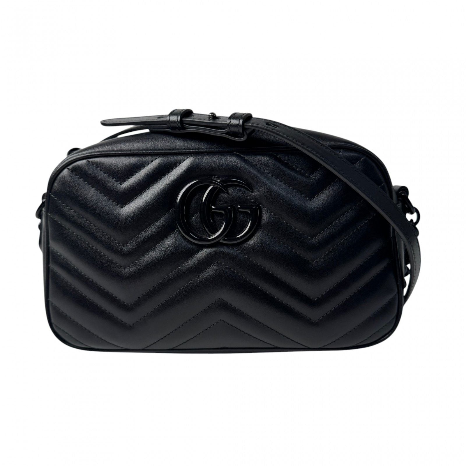 Gucci GG Marmont Shoulder Bag So Black