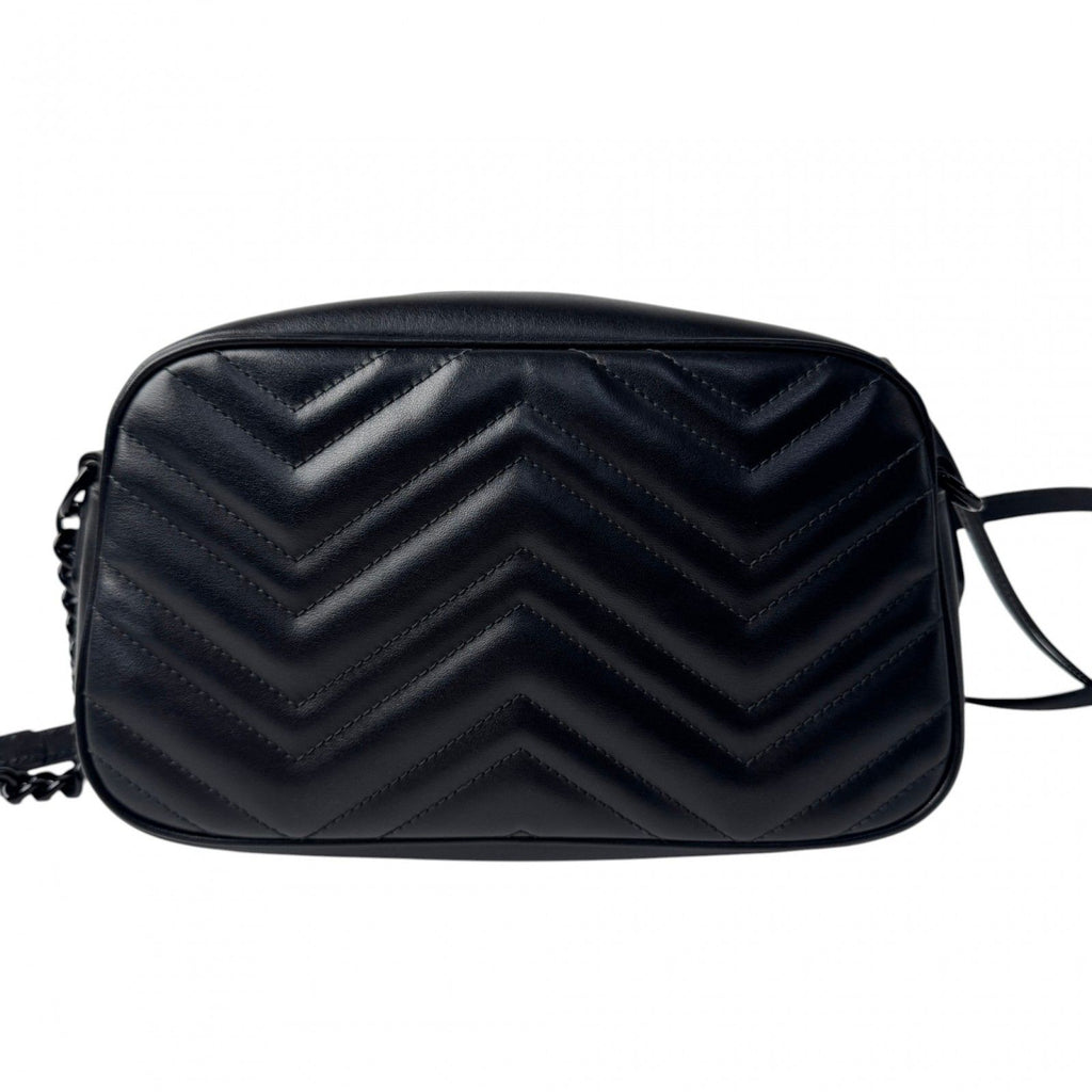 Gucci GG Marmont Shoulder Bag So Black — view 3