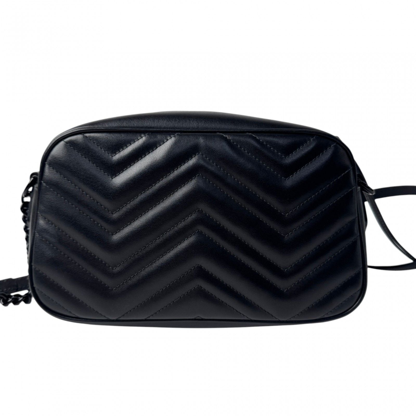 Gucci GG Marmont Shoulder Bag So Black — view 3