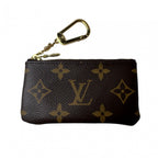 Louis Vuitton Monogram Pochette Cles Coin Case