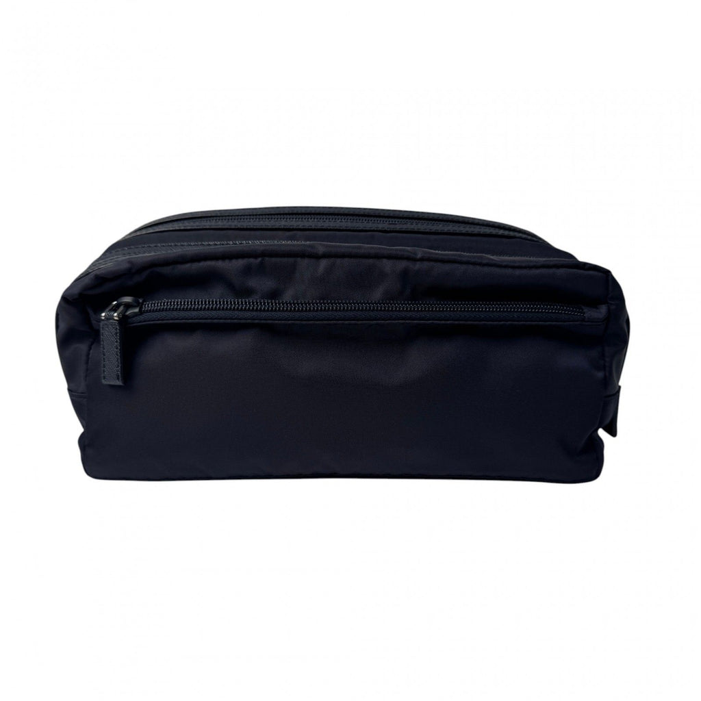 Prada Triangle Logo Travel Pouch — view 2