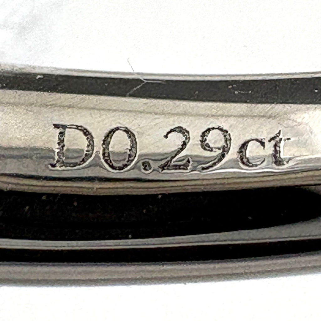 Tiffany & Co Harmony Ring Platinum Diamond Solitaire — view 9