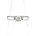 Tiffany & Co Harmony Ring Platinum Diamond Solitaire
