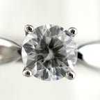Tiffany & Co Harmony Ring Platinum Diamond Solitaire — view 2