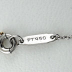 Tiffany & Co Solitaire Necklace Platinum Pendant Diamond — view 6