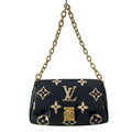 Louis Vuitton Shoulder Bag Bicolor Monogram Empreinte Favorite Black Beige