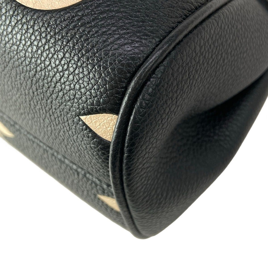 Louis Vuitton Shoulder Bag Bicolor Monogram Empreinte Favorite Black Beige — view 6