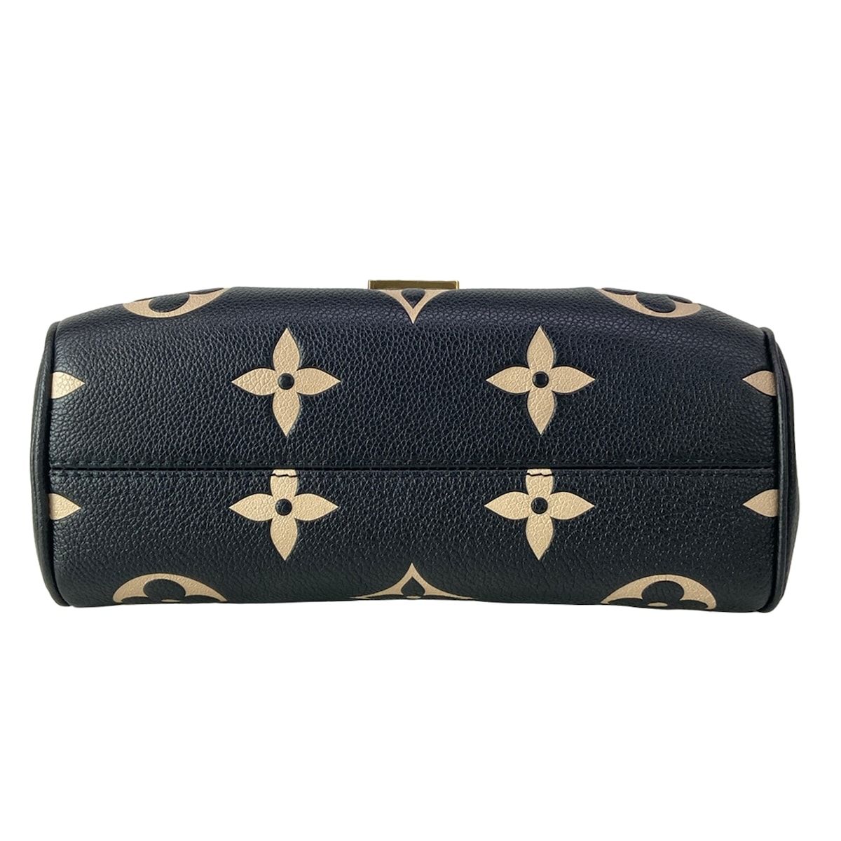 Louis Vuitton Shoulder Bag Bicolor Monogram Empreinte Favorite Black Beige — view 5