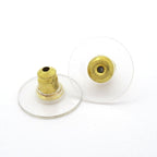 Chanel Earrings CC Logo Gold White Star — view 6