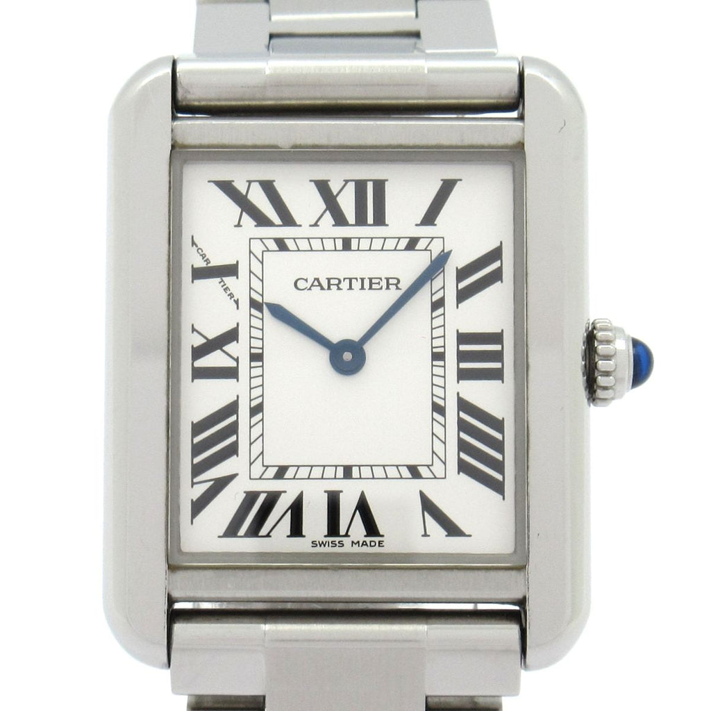 Cartier Watch Tank Solo SM SS White