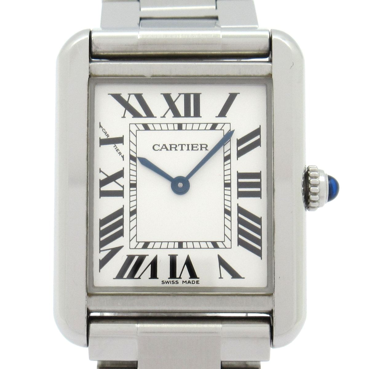 Cartier Watch Tank Solo SM SS White
