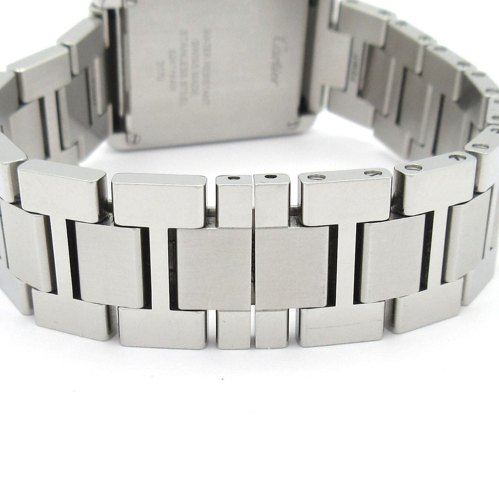 Cartier Watch Tank Solo SM SS White — view 6