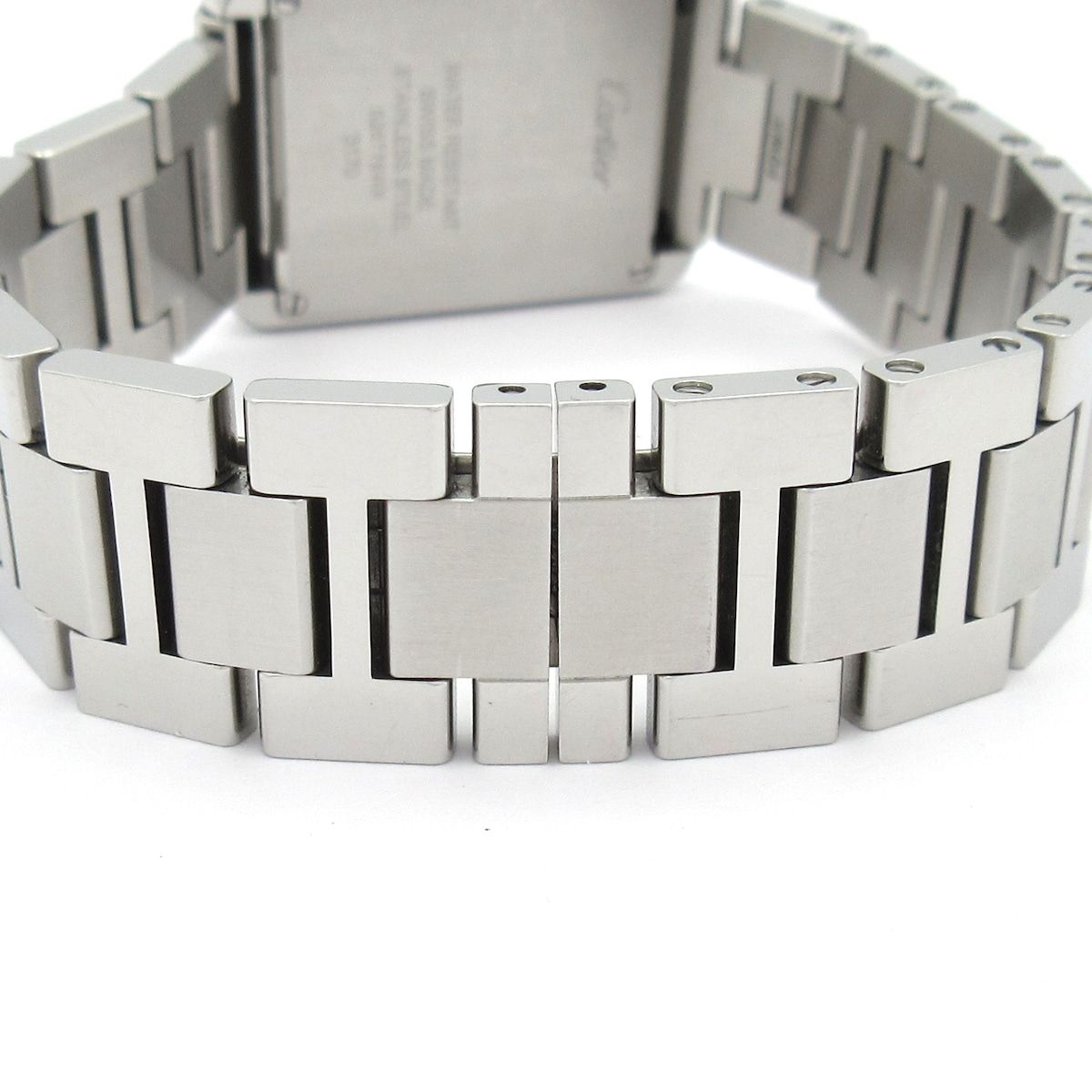 Cartier Watch Tank Solo SM SS White — view 6