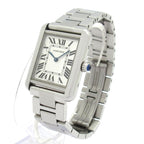 Cartier Watch Tank Solo SM SS White — view 2