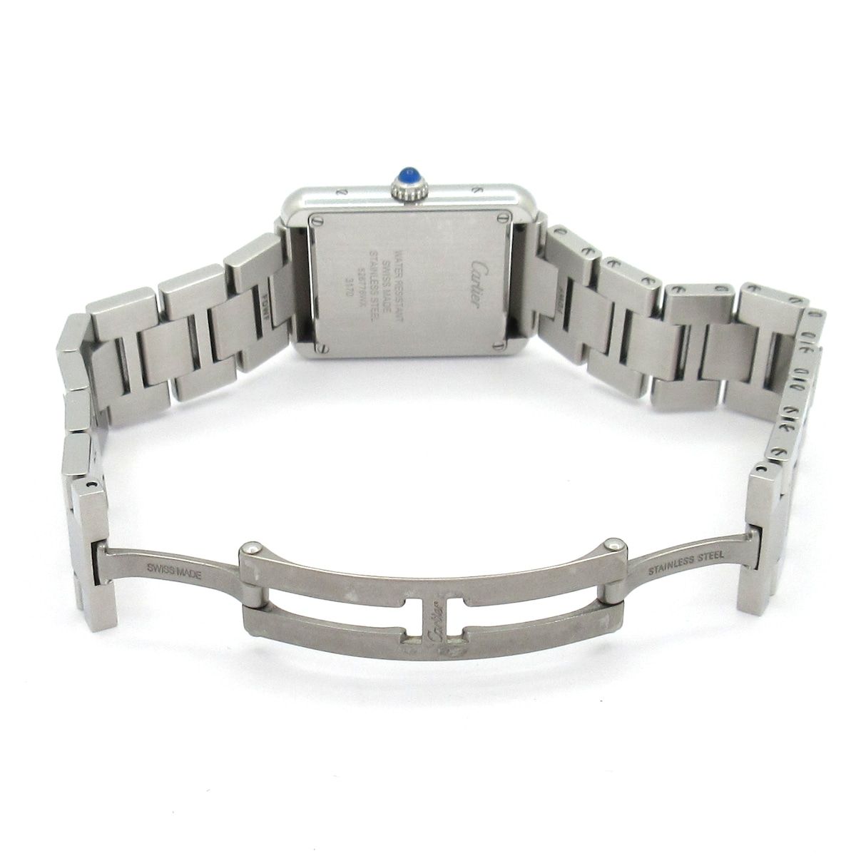 Cartier Watch Tank Solo SM SS White — view 7