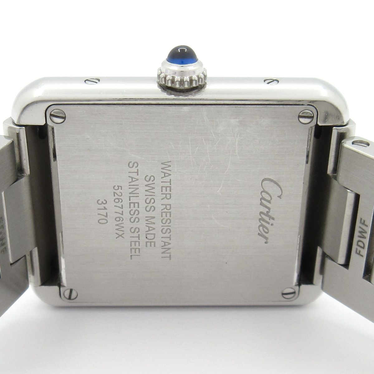 Cartier Watch Tank Solo SM SS White — view 3