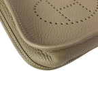 Hermes Shoulder Bag Evelyne TPM Etoupe Silver — view 7