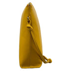 Loewe Clutch T Pouch Orange Yellow with Wristlet — view 2