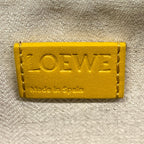 Loewe Clutch T Pouch Orange Yellow with Wristlet — view 9