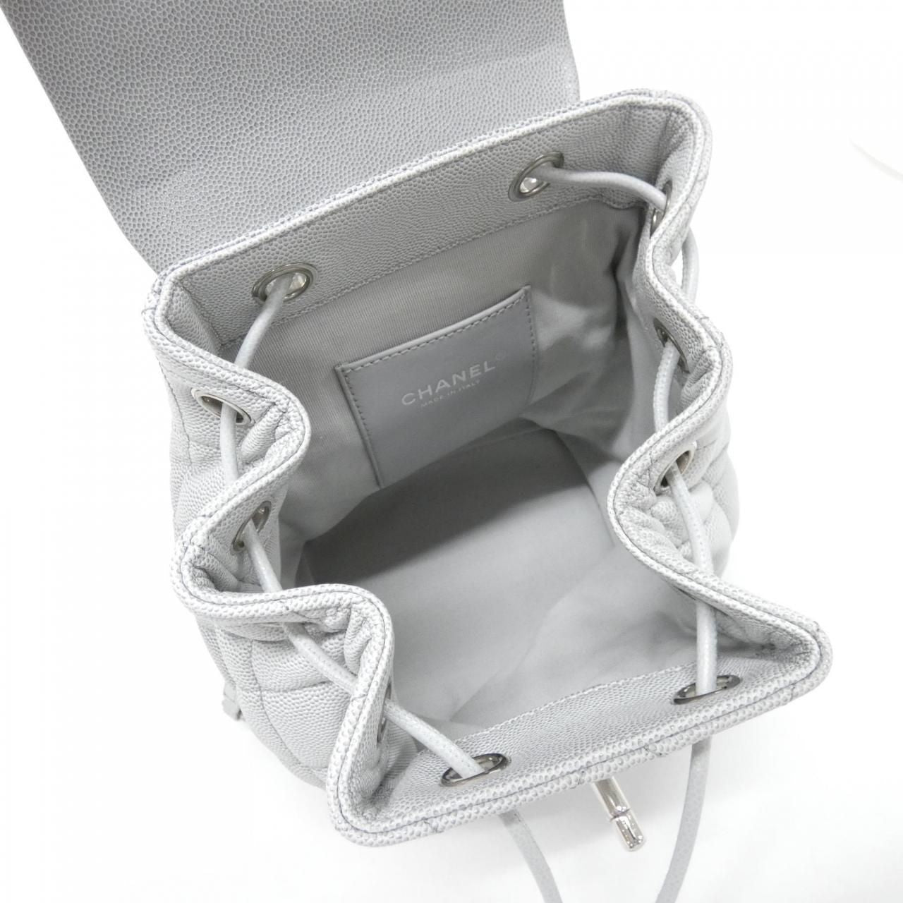 Chanel Backpack Gray — view 8