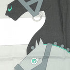Hermes Rocabar Carre Shawl Scarf — view 4