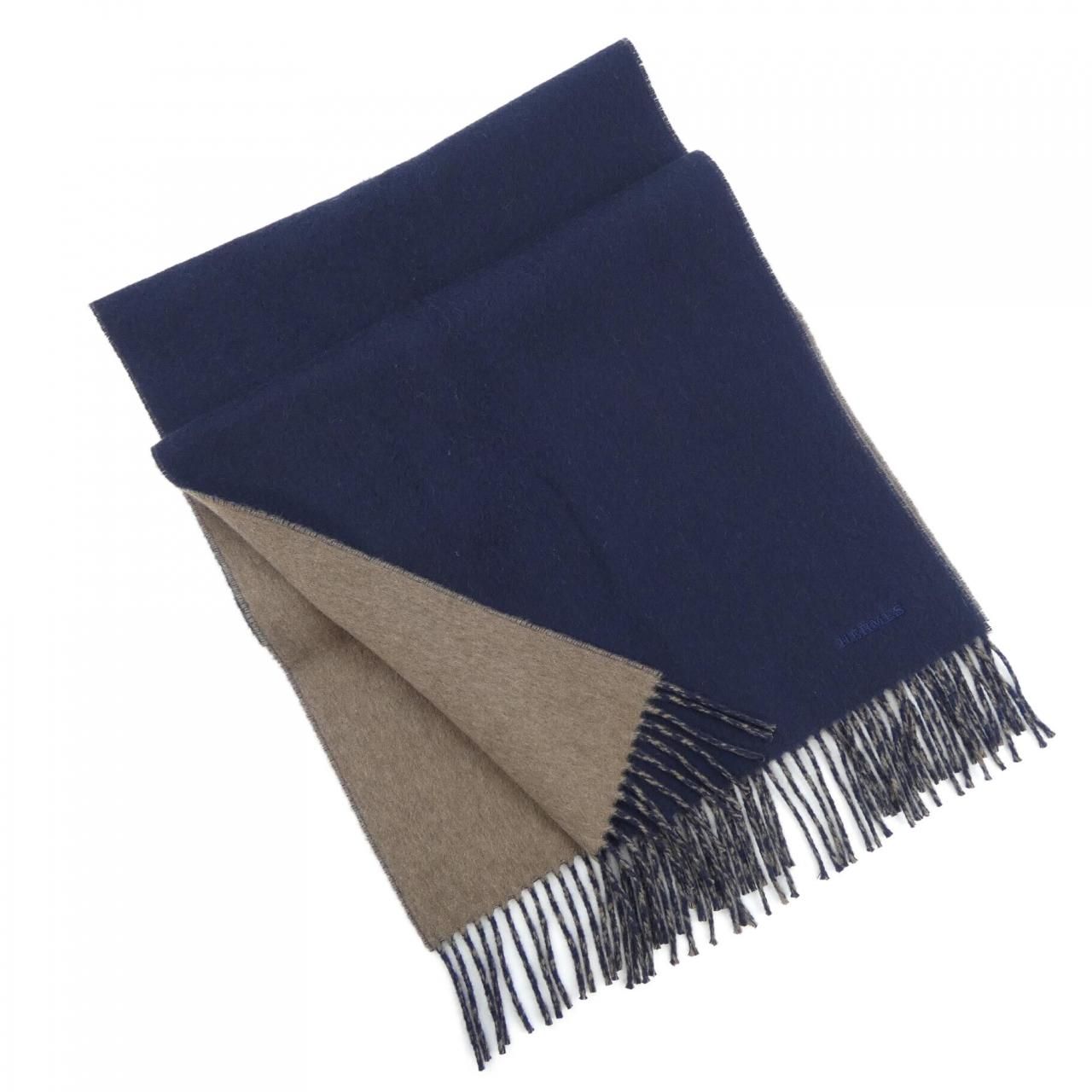 Hermes Scarf Navy