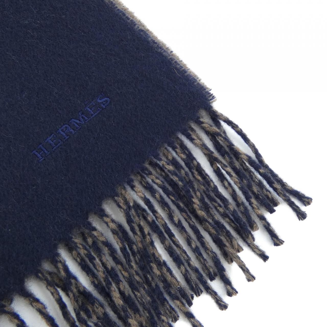 Hermes Scarf Navy — view 2