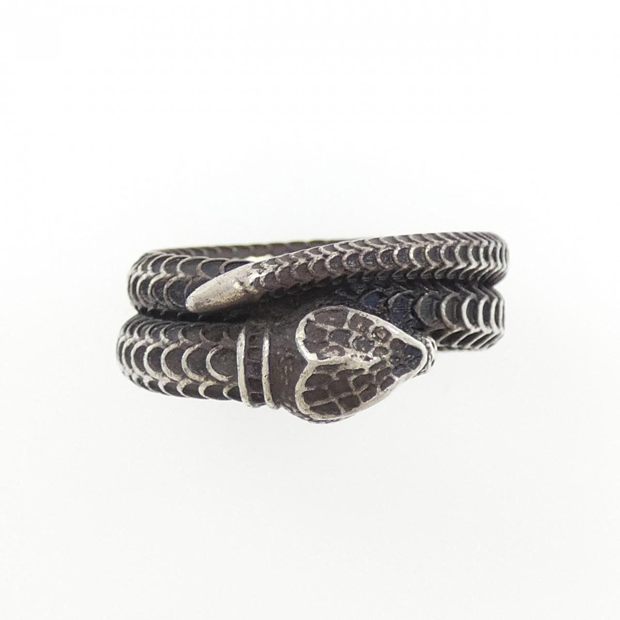 Gucci Snake Ring Silver — view 2