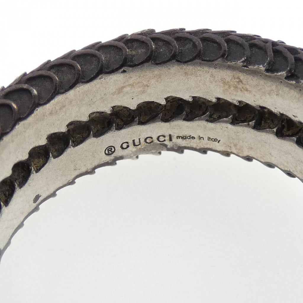 Gucci Snake Ring Silver — view 4