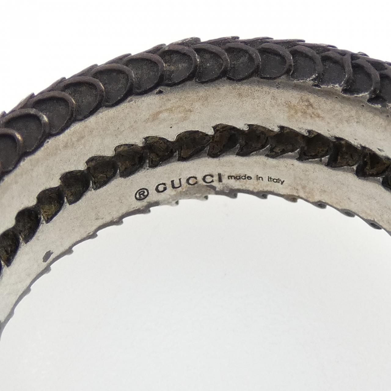 Gucci Snake Ring Silver — view 4